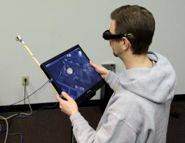 The motion capture system The motion capture system